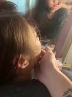 夜店认识的女孩太骚了 非要对着镜子啪啪 我都害羞了