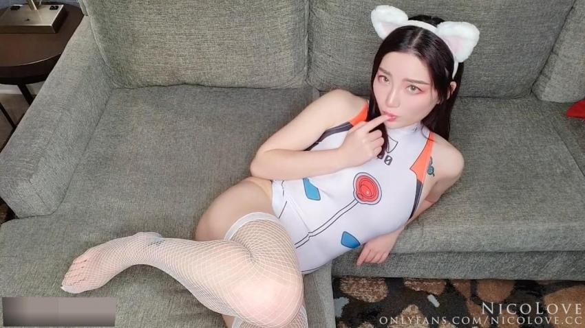 妮可 cos守望先锋角色好好性感